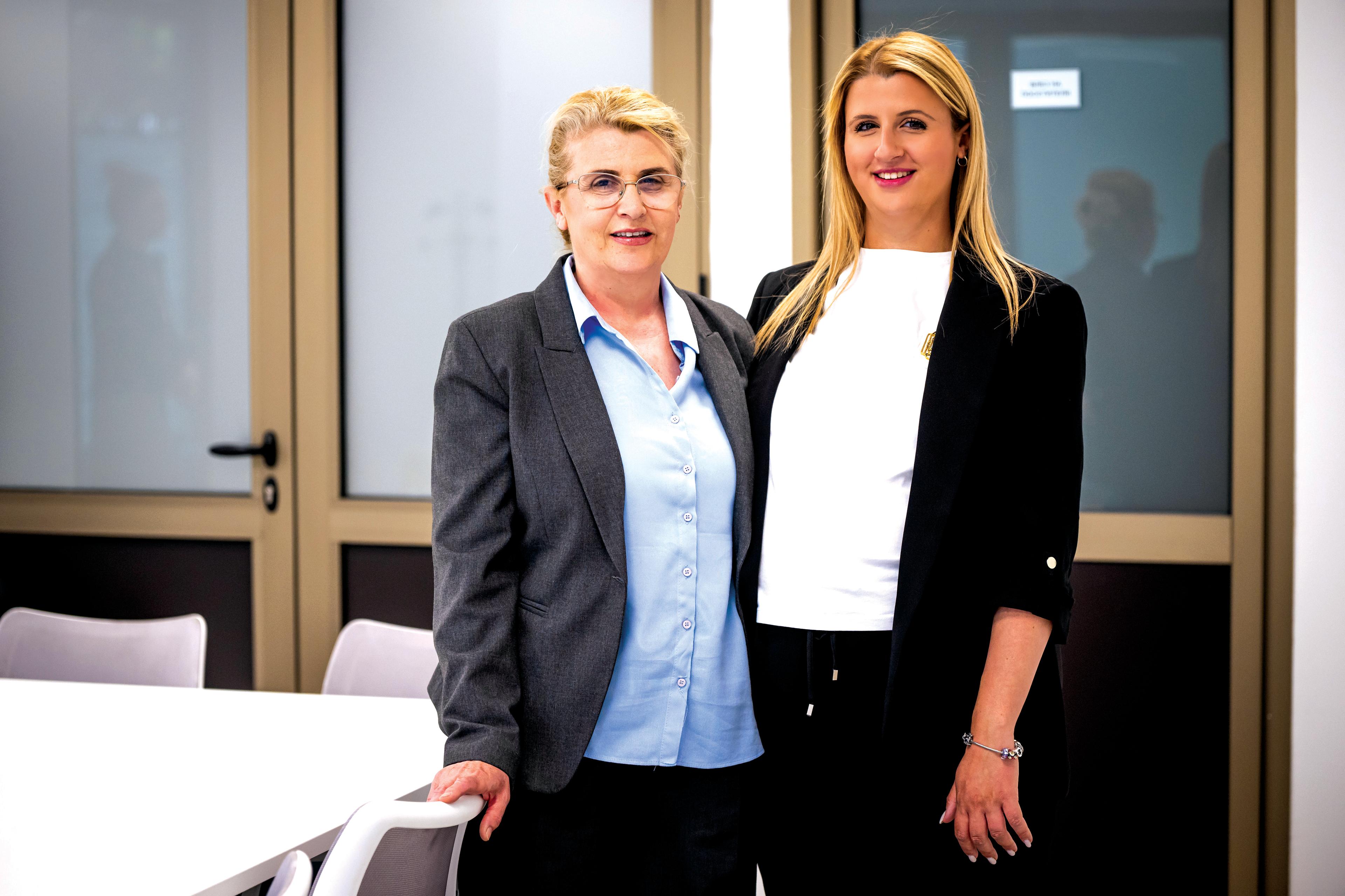 Svetlana Angelkovska and Marija Jankoska