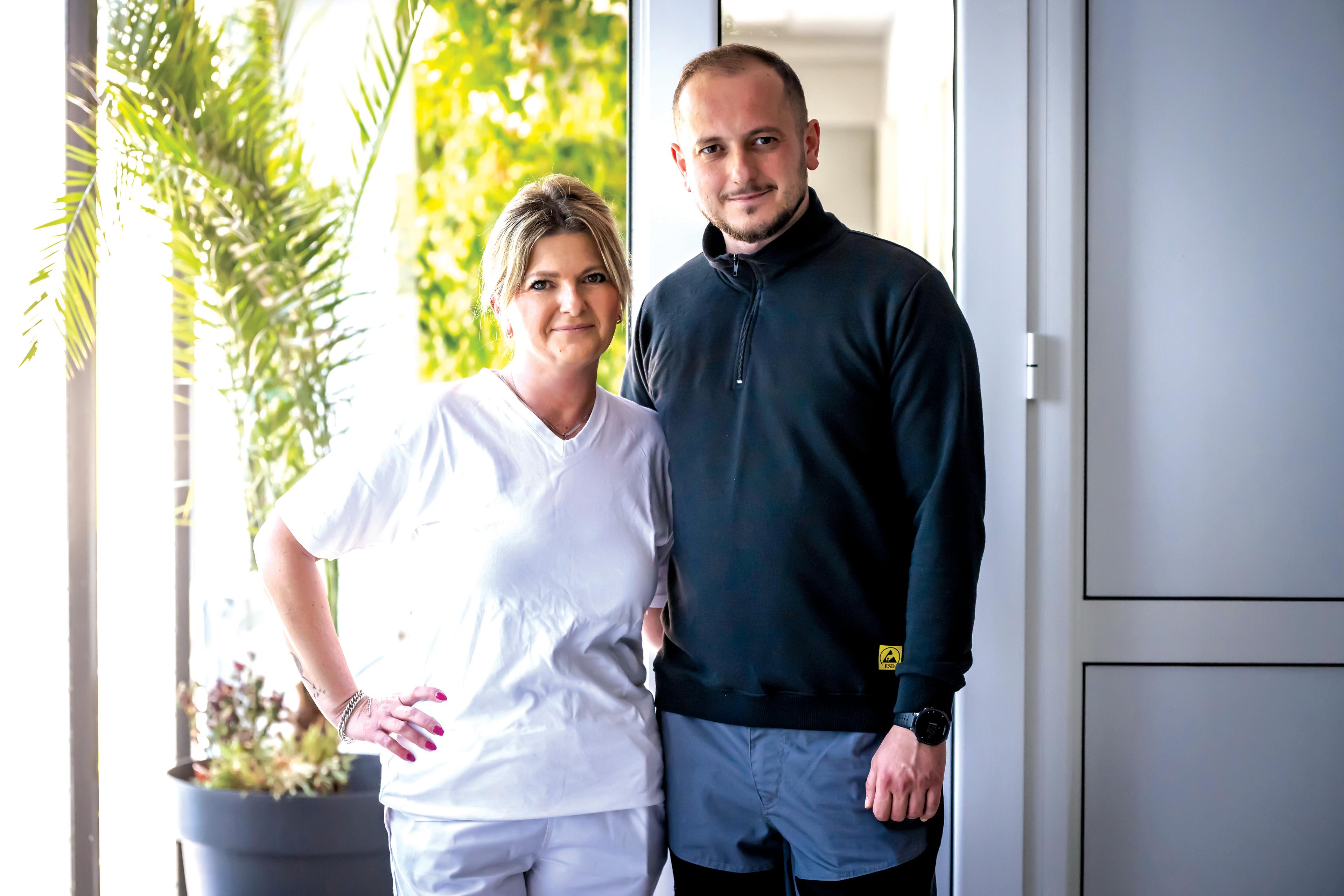Kristijan and Maja Gjurovski