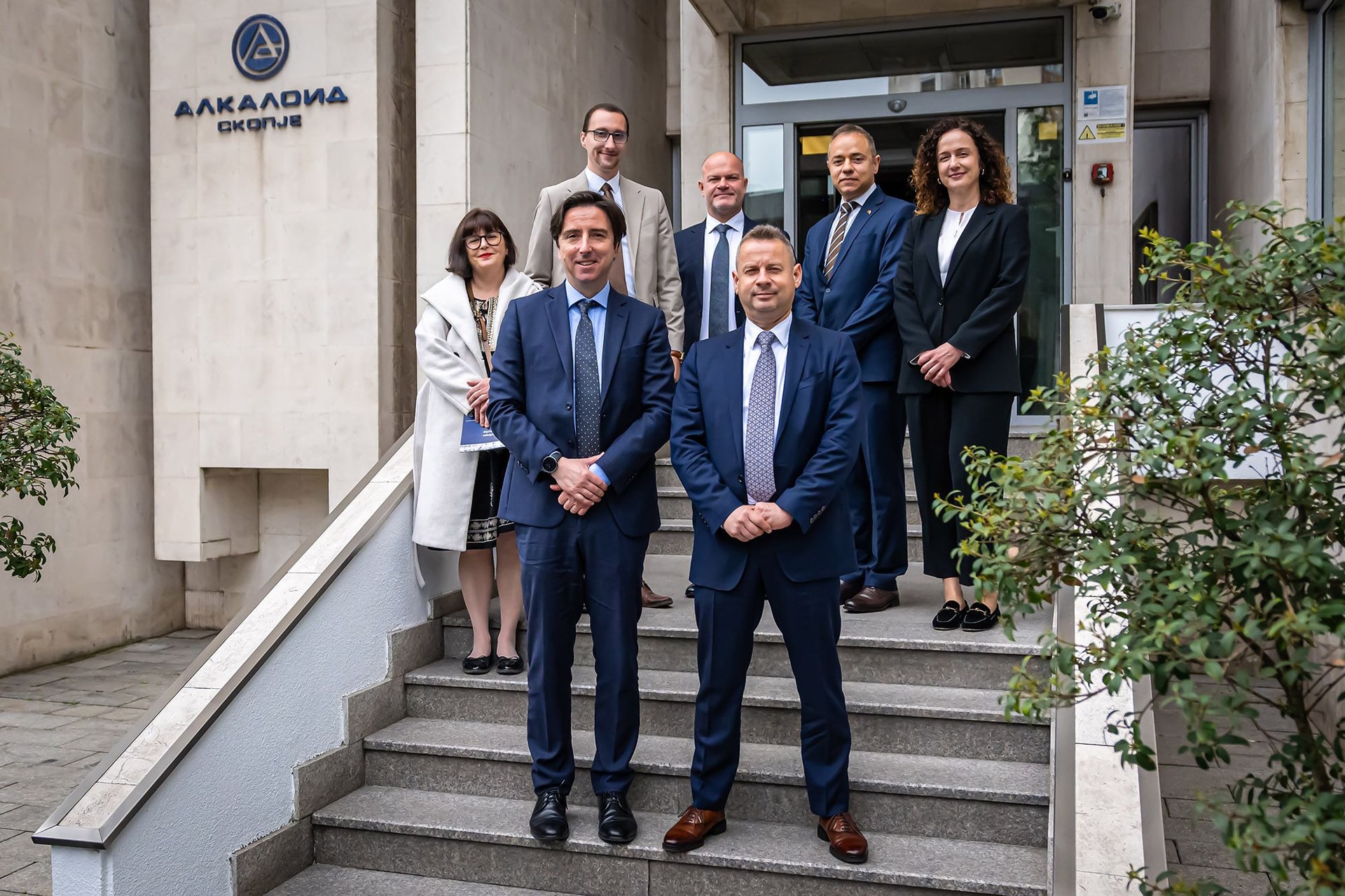 British Ambassador Pays an Official Working Visit to Alkaloid