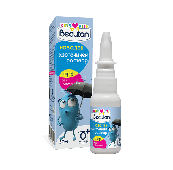 Becutan KIDS VITS Назален изотоничен раствор