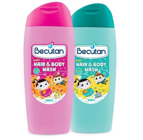 Becutan шампон и купка 2во1 Биби и Боби со мирис на bubble gum