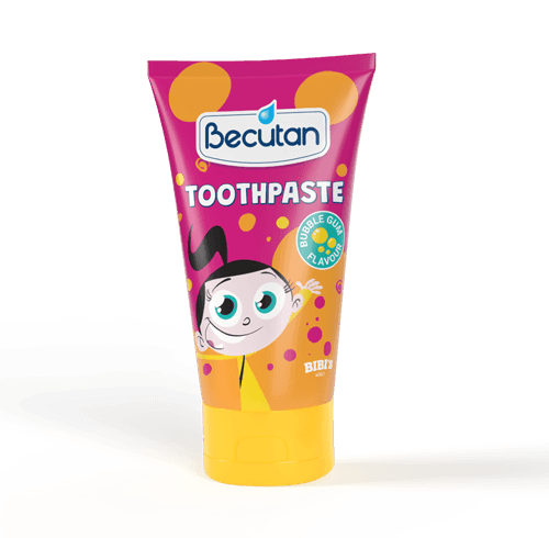 Детска паста за запчиња со вкус на bubble gum