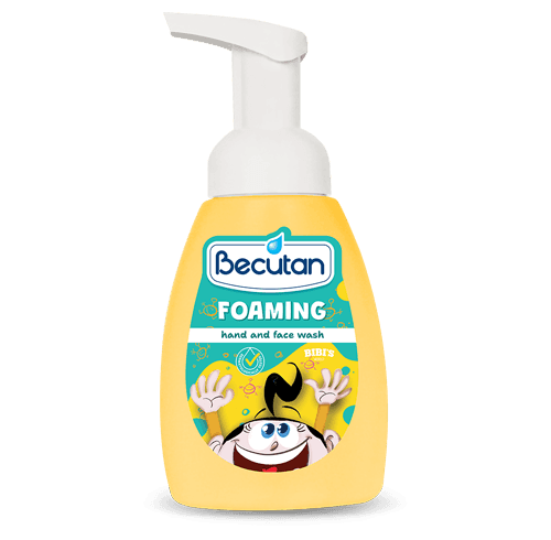Becutan hand and face foam for children – Bibi’s world
