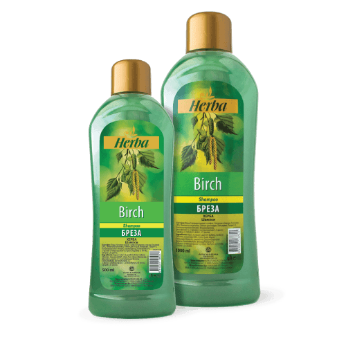 Herba birch shampoo