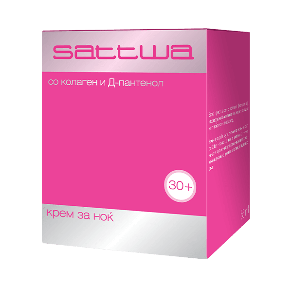  Sattwa night cream with collagen 
