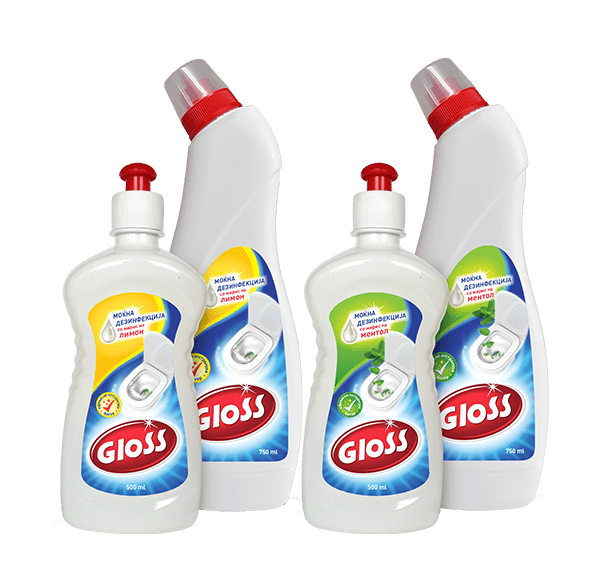  Gloss toilet bowl cleaner