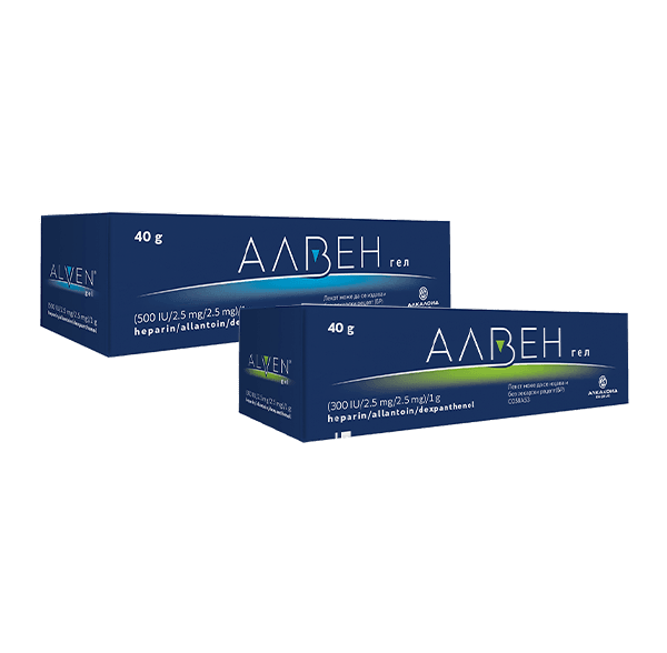  АЛВЕН Гел (30.000IU/100G) и АЛВЕН Гел  (100IU/100G)