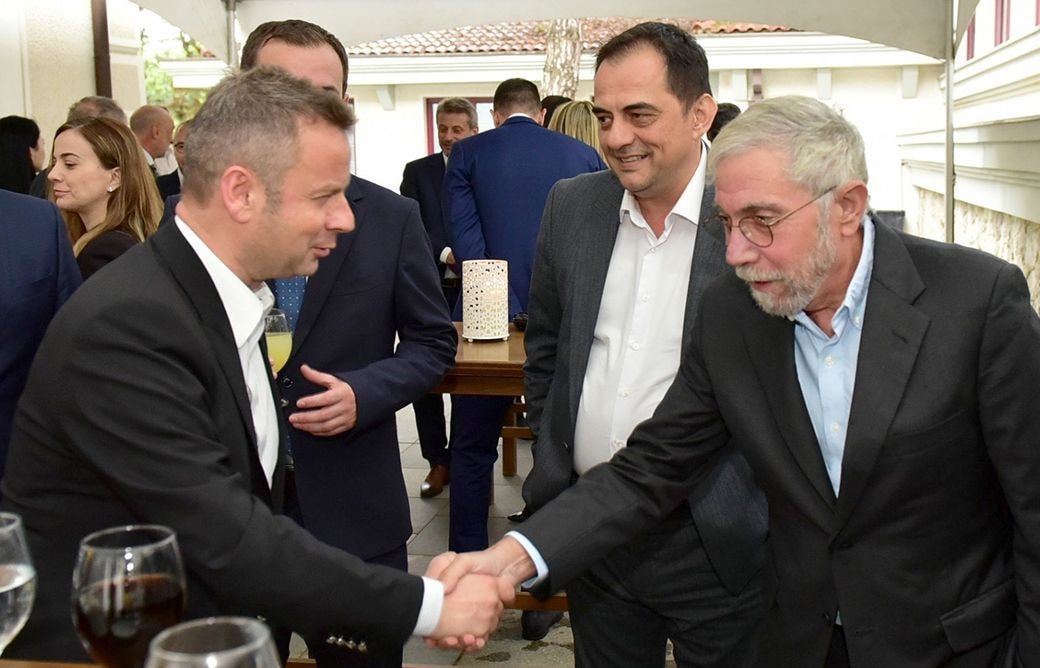 Zhivko Mukaetov, CEO of Alkaloid AD Skopje, panelist at the Second Annual International Conference "Skopje Economic and Finance Forum - SEFF" held by the Ministry of Finance