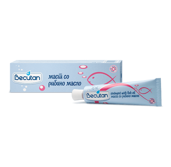 Becutan cod liver oil ointment