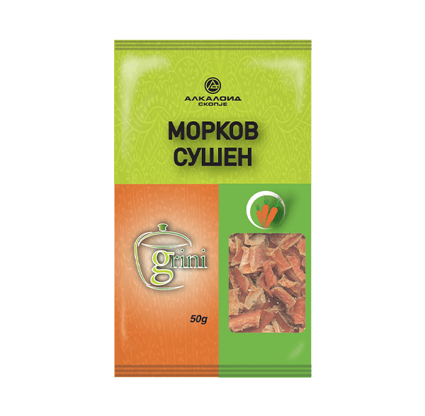 Dried carrot