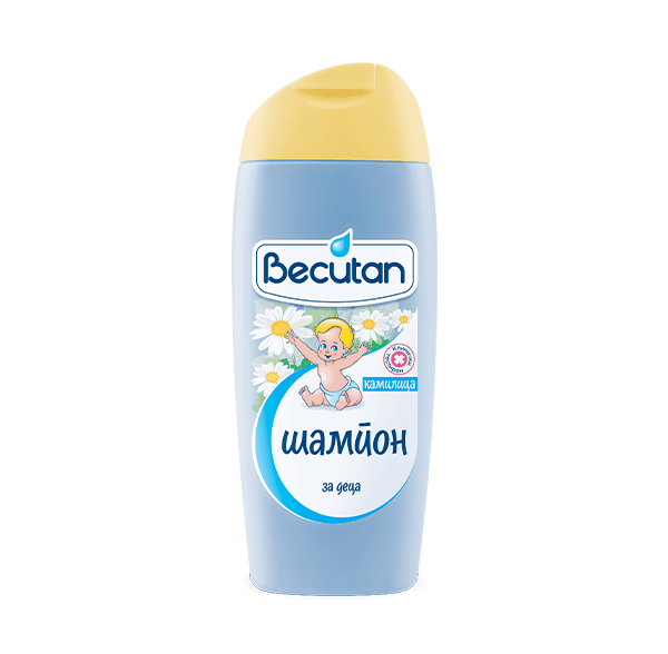 Becutan children’s shampoo with chamomile