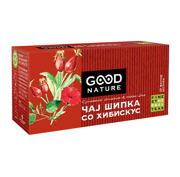 Чај од шипка со хибискус