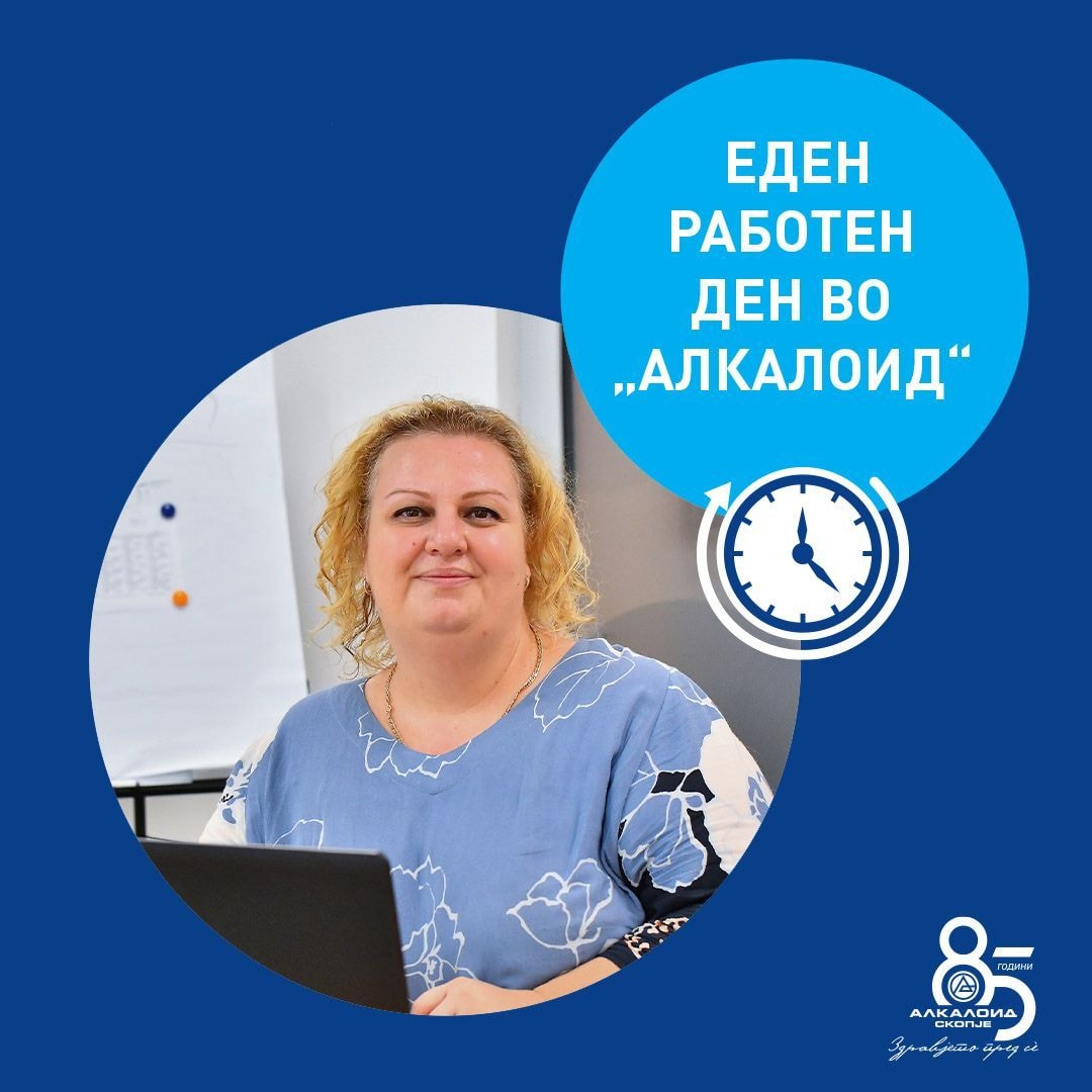 One working day in Alkaloid